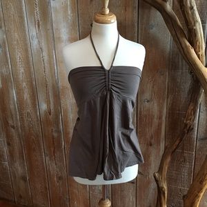 Patagonia gray convertible skirt and halter top